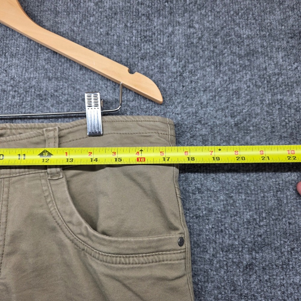 Kuhl Revolt Mens 34x32 Tan Utility Hiking Pants Stretch Moisture Wicking Khaki - Picture 8 of 14